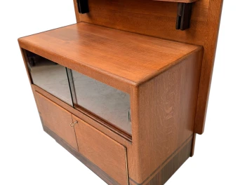 Modernist Art Deco Cabinet by Anton Lucas for N.V. Meubelkunst Leiden, 1920s